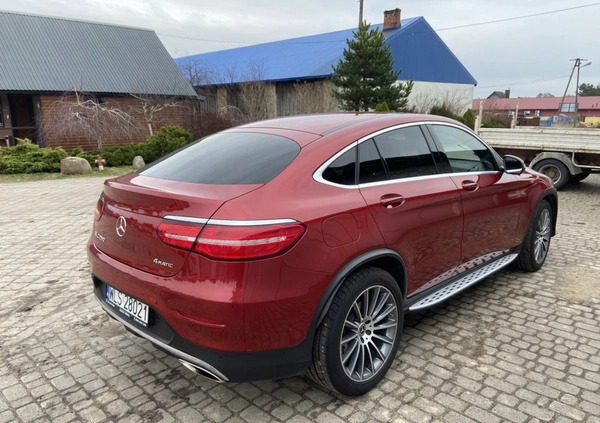 Mercedes-Benz GLC cena 189000 przebieg: 52000, rok produkcji 2018 z Bystrzyca Kłodzka małe 121